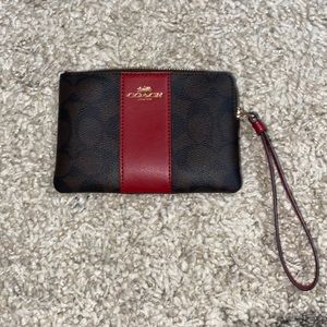 Authentic coach wristlet. Clutch
